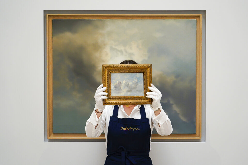 APTOPIX Britain Sotheby's Auction